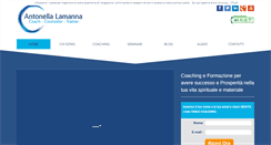 Desktop Screenshot of antonellalamanna.it